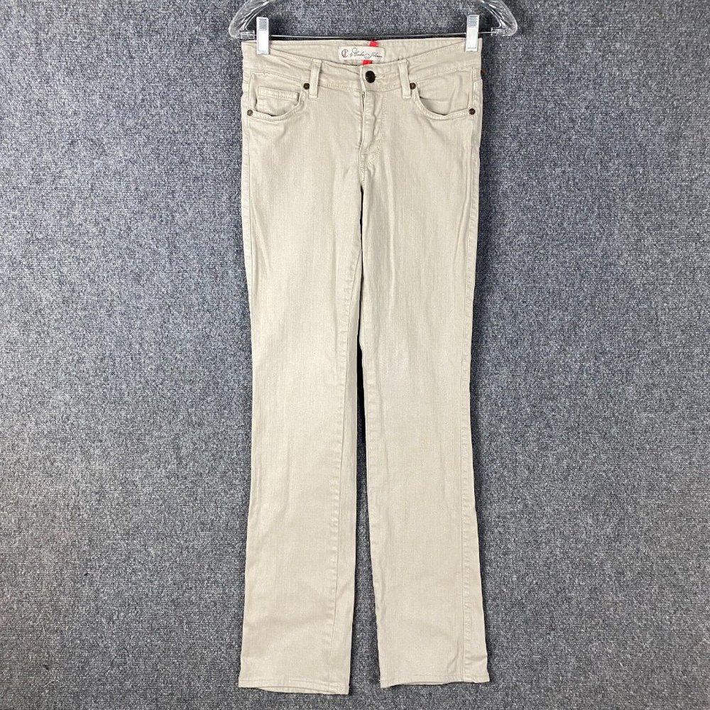 Cookie Johnson Jeans Women's Size 25 Faith Straight Denim Stretch Lyocell Blend